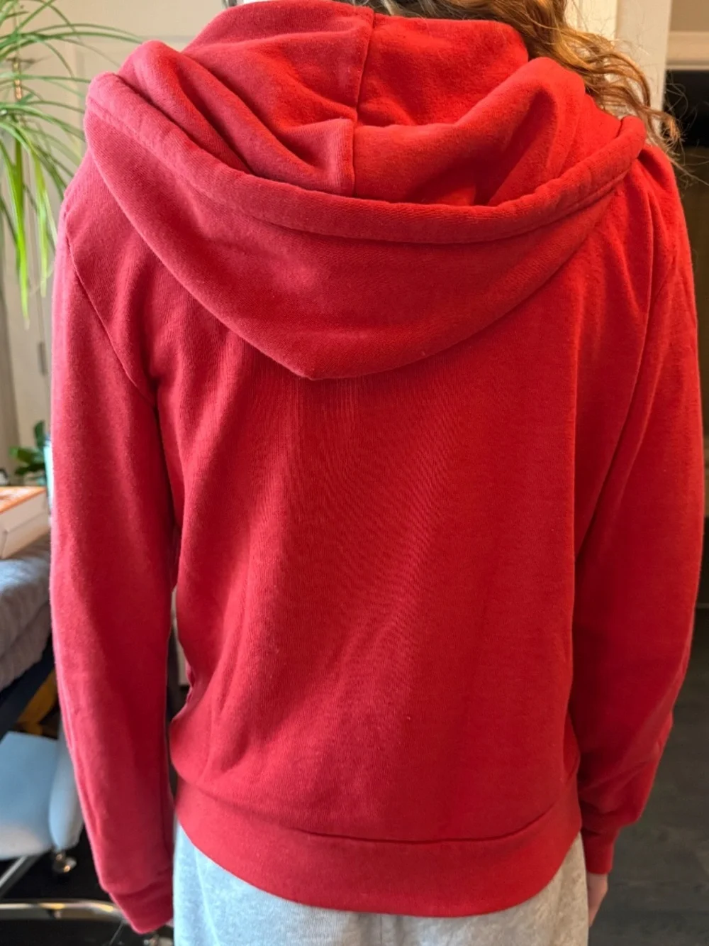 Aviator Nation 5 Stripe Hoodie - Red, Size S - Picture 5 of 7